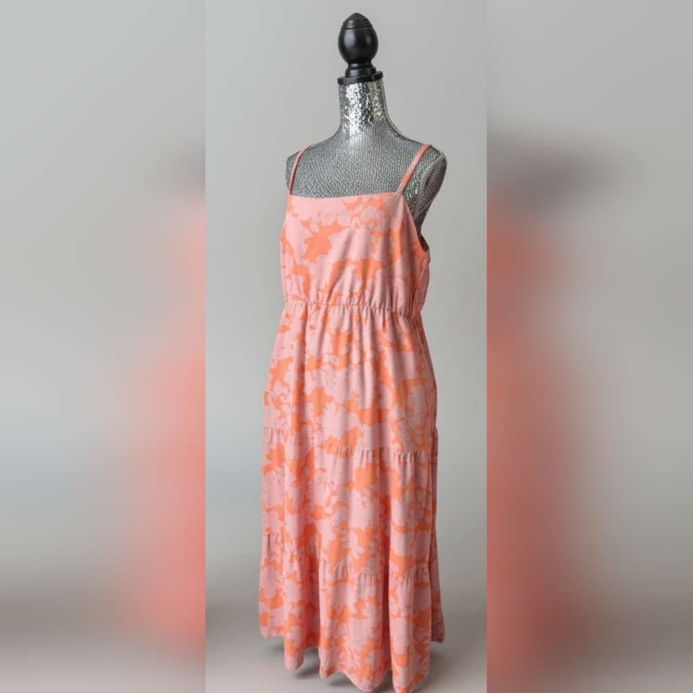 Elegant Pink Floral Dress